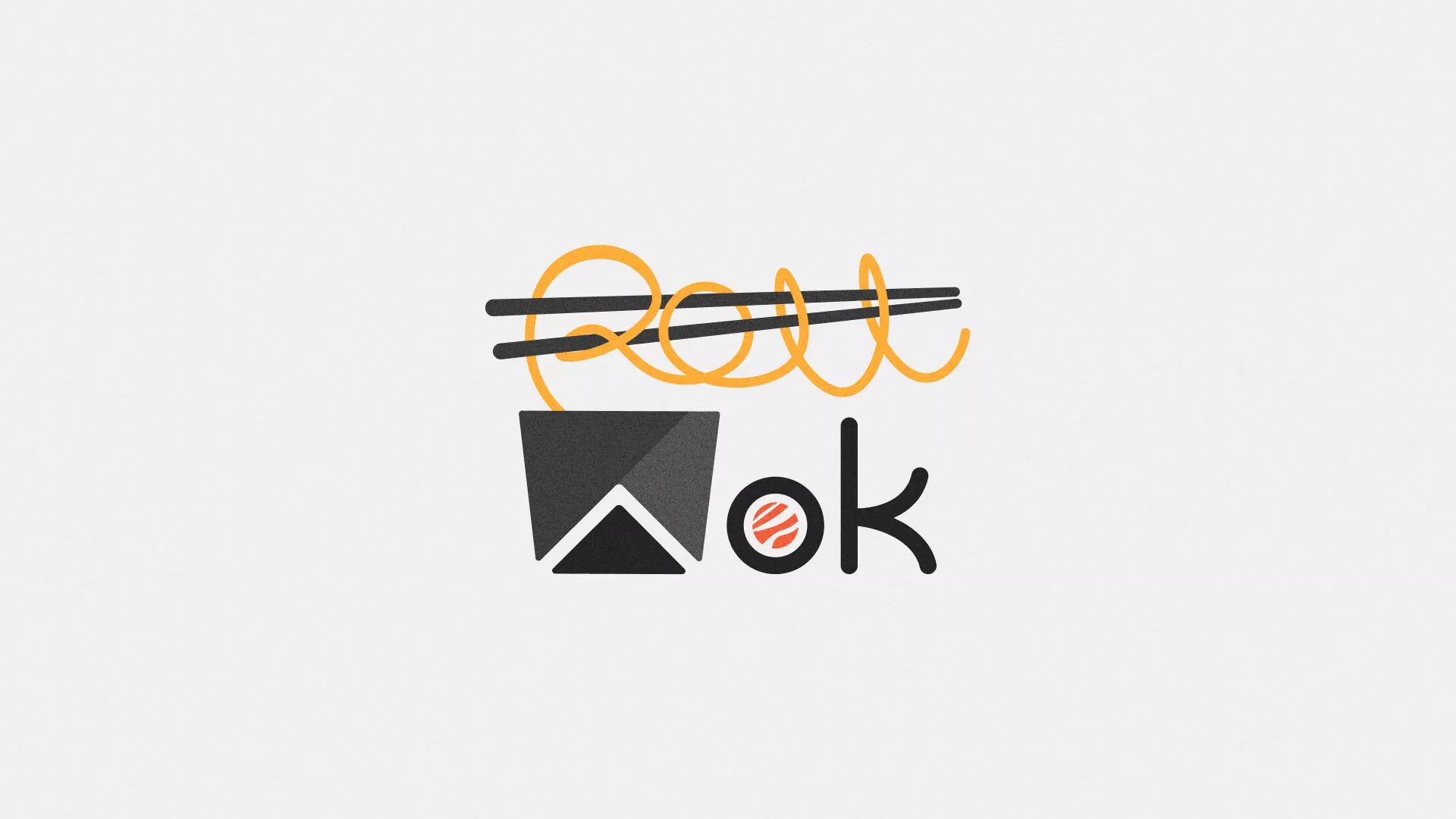 Разработка логотипа в Алапаевске для суши-бара «Roll Wok Club» Разработка логотипа в Алапаевске для суши-бара «Roll Wok Club»